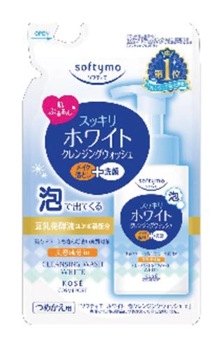 バラ)ソフティモホワイト泡クレンジングウォッシュつ