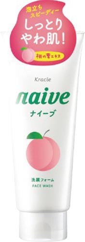 バラ)ナイーブ洗顔フォーム桃の葉エキス配合130G