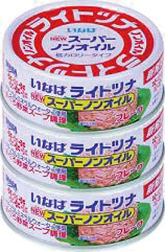 ライトツナスーパーノンオイル 70g 3個入×16