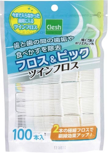 Clesh フロス&ピック ツインフロス