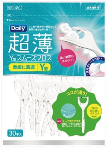 デイリー超薄Y型スムーズフロス