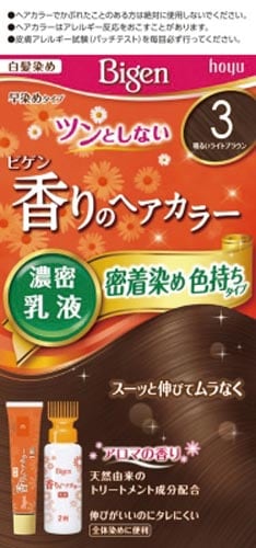 ビゲン 香りのヘアカラー 乳液 3