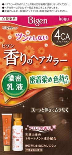 ビゲン 香りのヘアカラー 乳液 4CA