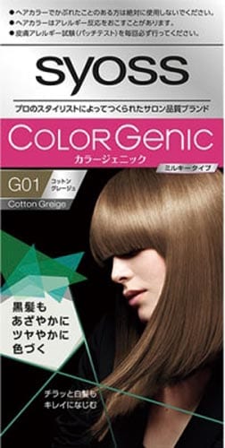 サイオス カラージェニック Mヘアカラー G01