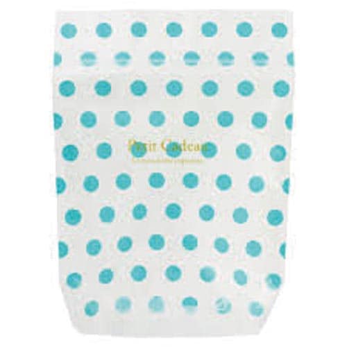 ジッパーバック マチ付 ドット M 5枚入×10