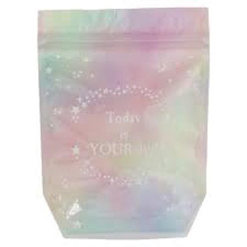 ジッパーバック マチ付 パステル M 5枚入×10