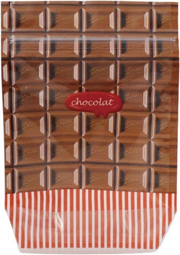 ジッパーバックマチ付chocola S5枚入×10