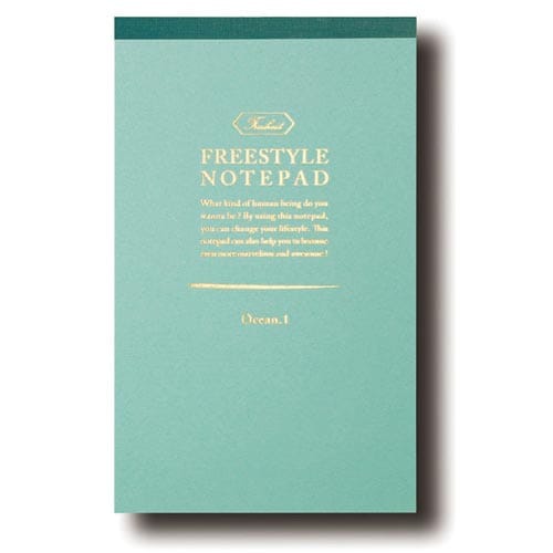 ノートパッドフライハイトフォレストA5ブルー×10