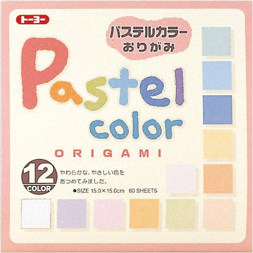 パステルおりがみ15.0cm60枚入12色調×20