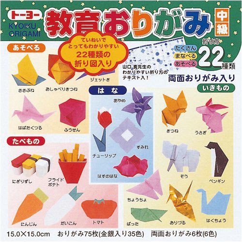 教育おりがみ(15)中級×10