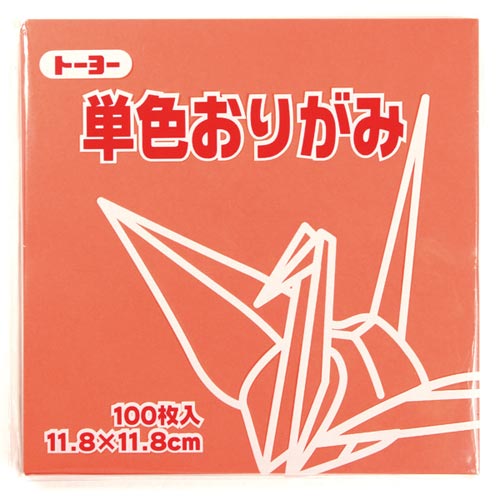 単色おりがみ 11.8−41 ローズ×10