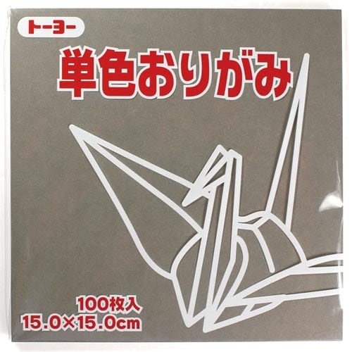 単色おりがみ 15cm はい 100枚入×10