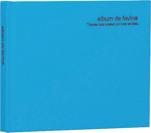 ドゥファビネ100年アルバムブック式ミニ青×3