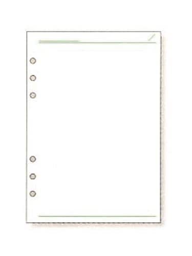 ダ・ヴィンチA5リフィル徳用 無地ホワイト×10