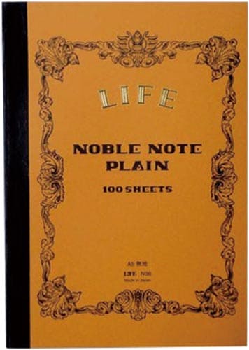 ノーブルノート A5 無地×5