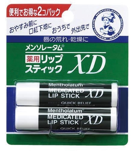 メンソレータム 薬用リップスティックXD 2本入