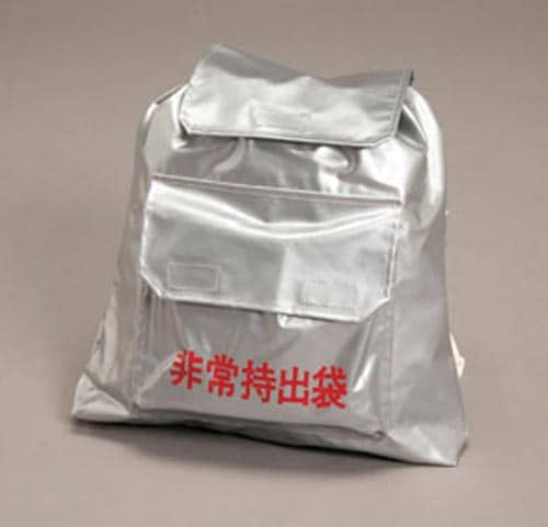 非常用持出袋 シルバー