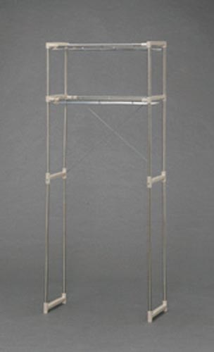 ステンレスランドリーラック ベージュ