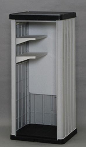 ホームロッカー ブラック/グレー HL−1300V