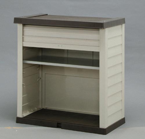 ウッディロッカー ブラウン/ベージュ