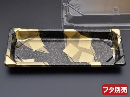 CF寿司容器L 巻き寿司用 金砂子 1500枚入