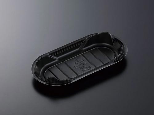 2段弁当容器 なごみM20−10黒中皿1200枚入