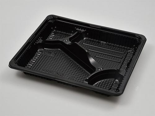 弁当容器 CZ−222 BS黒 身 600枚入