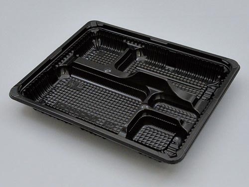 弁当容器 CZ−222−1BS黒 身 600枚入