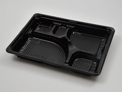 弁当容器 CZ−223 BS黒 身 600枚入