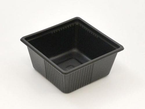 惣菜容器キャセロ4K100−46黒身 1800枚入