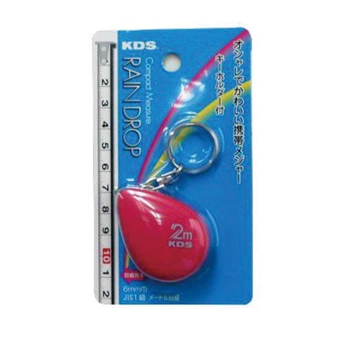 レインドロップ レッド 6mm巾 2m