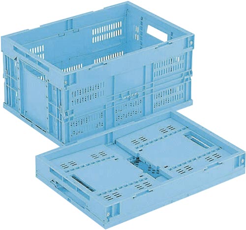 折りたたみコンテナー CB−M40W ブルー