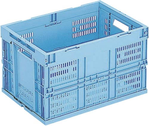 折りたたみコンテナー CB−M50W ブルー