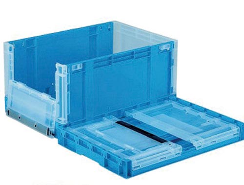 折りたたみコンテナー RS−BB75S片扉 ブルー