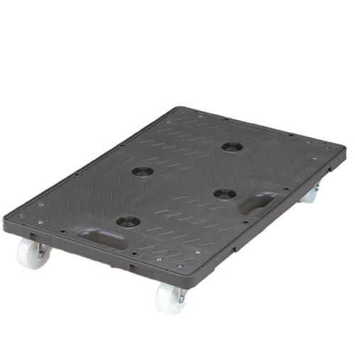 RBジョイントキャリー3)ナイロン車自在4輪グレー