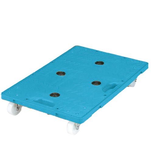 RBジョイントキャリー(3)ナイロン車自在4輪 青