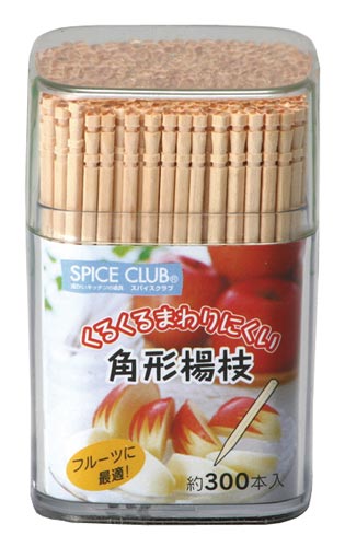 スパイスクラブ 角形楊枝 300本