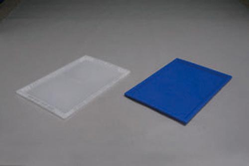 ハード折りたたみコンテナフタ クリア 75