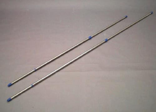 ステンレス物干し竿ジョイントタイプ ブルー