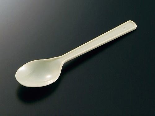 スプーン 140mm 白 裸 3000本入