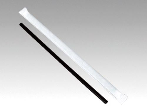エコノミーストロー 黒 個包装 20000本入