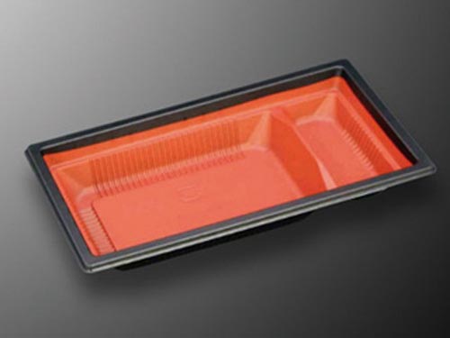 弁当 WF−302−32赤黒−BK身 600枚入