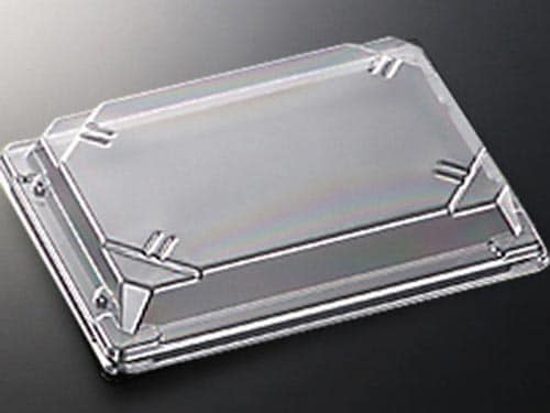 CF寿司容器L 1 透明蓋 1200枚入