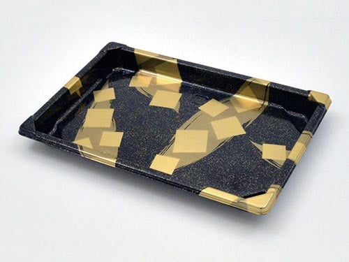 CF寿司容器L 2 金砂子 本体 800枚入