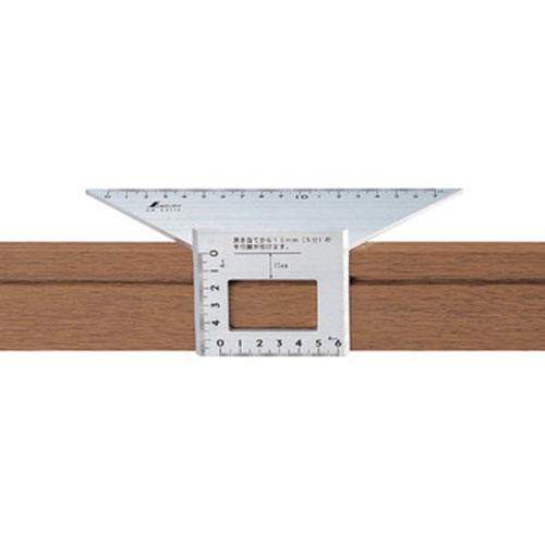 台形止型定規 アルミ