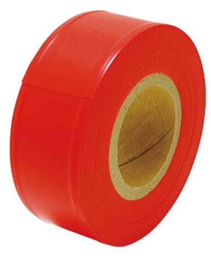 マーキングテープ 30mm×50m 蛍光オレンジ