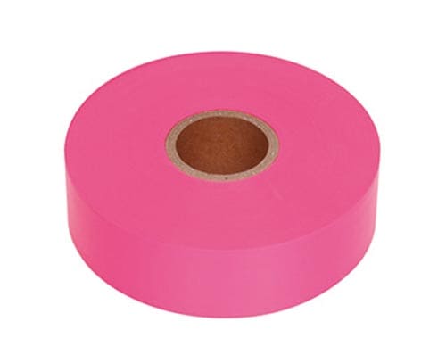マーキングテープ 30mm×100m 蛍光ピンク