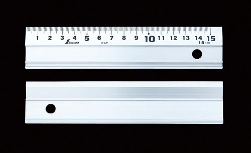 アルミ直尺 アル助 15cm スベリ止なし