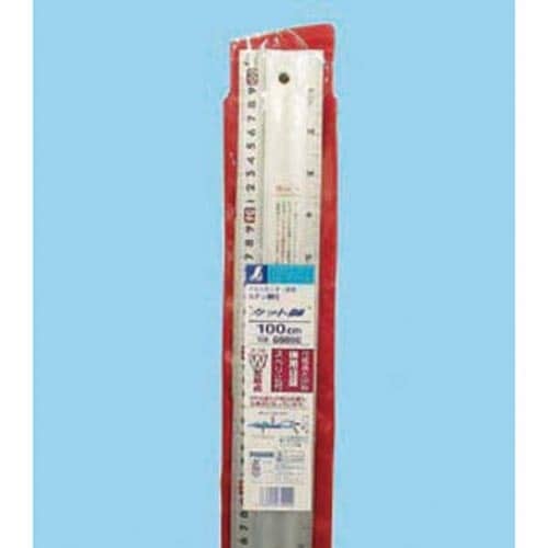 アルミカッター定規 カット師 1m 併用目盛