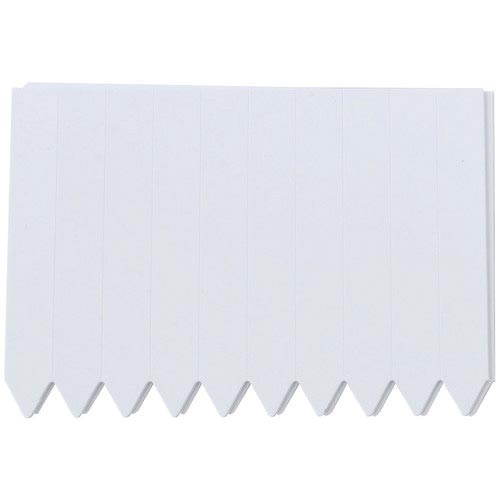 園芸カットラベル10枚連結10シート白10.5cm